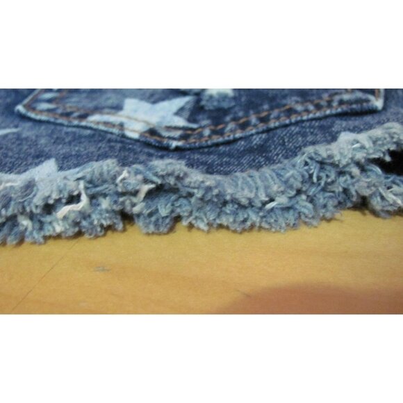 Freestyle Revolution Denim Cutoffs Distressed Star - Picture 4 of 12